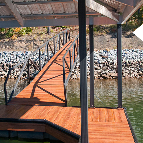aluminum dock posts