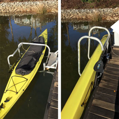 dock kayak lift