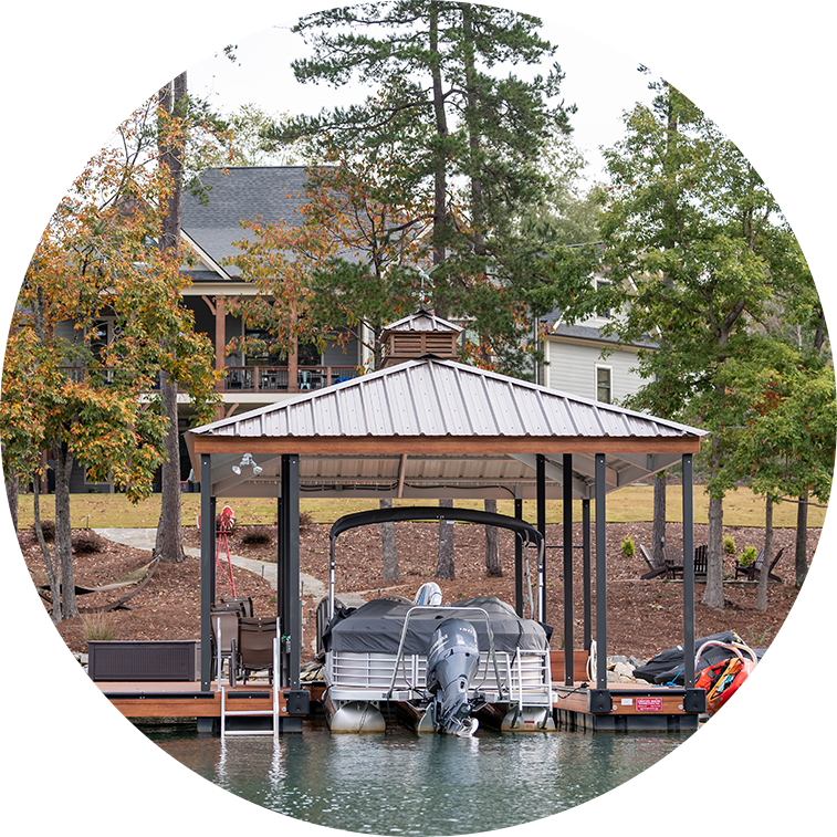 custom boat dock