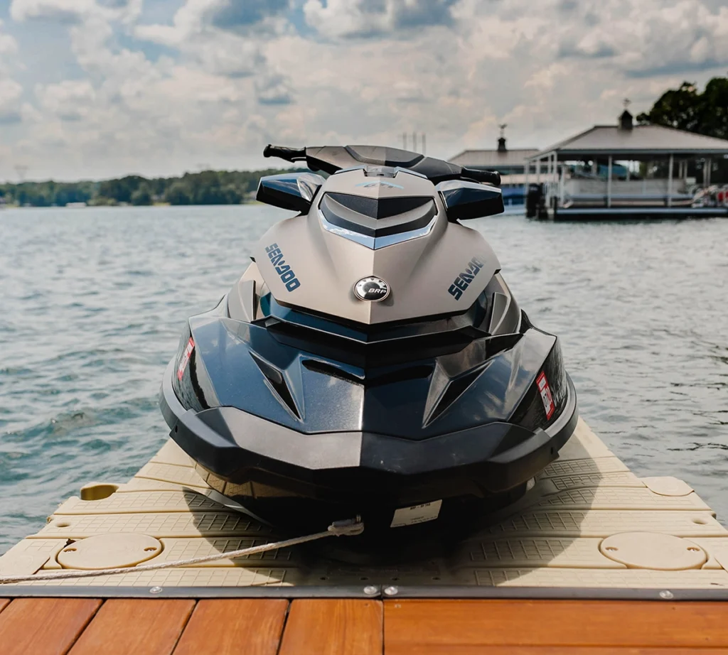 Invest in Kroeger Marine's PWC port options for your dock and waterfront