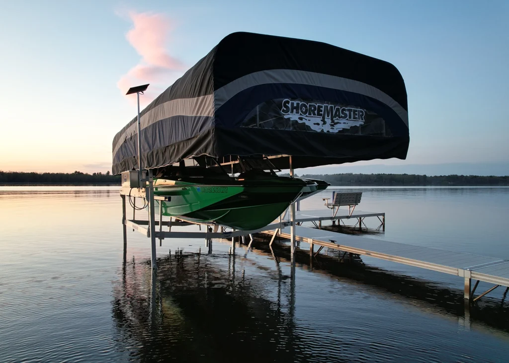 Kroeger Marine offers premium ShoreMaster boat lifts to Southeastern US boaters