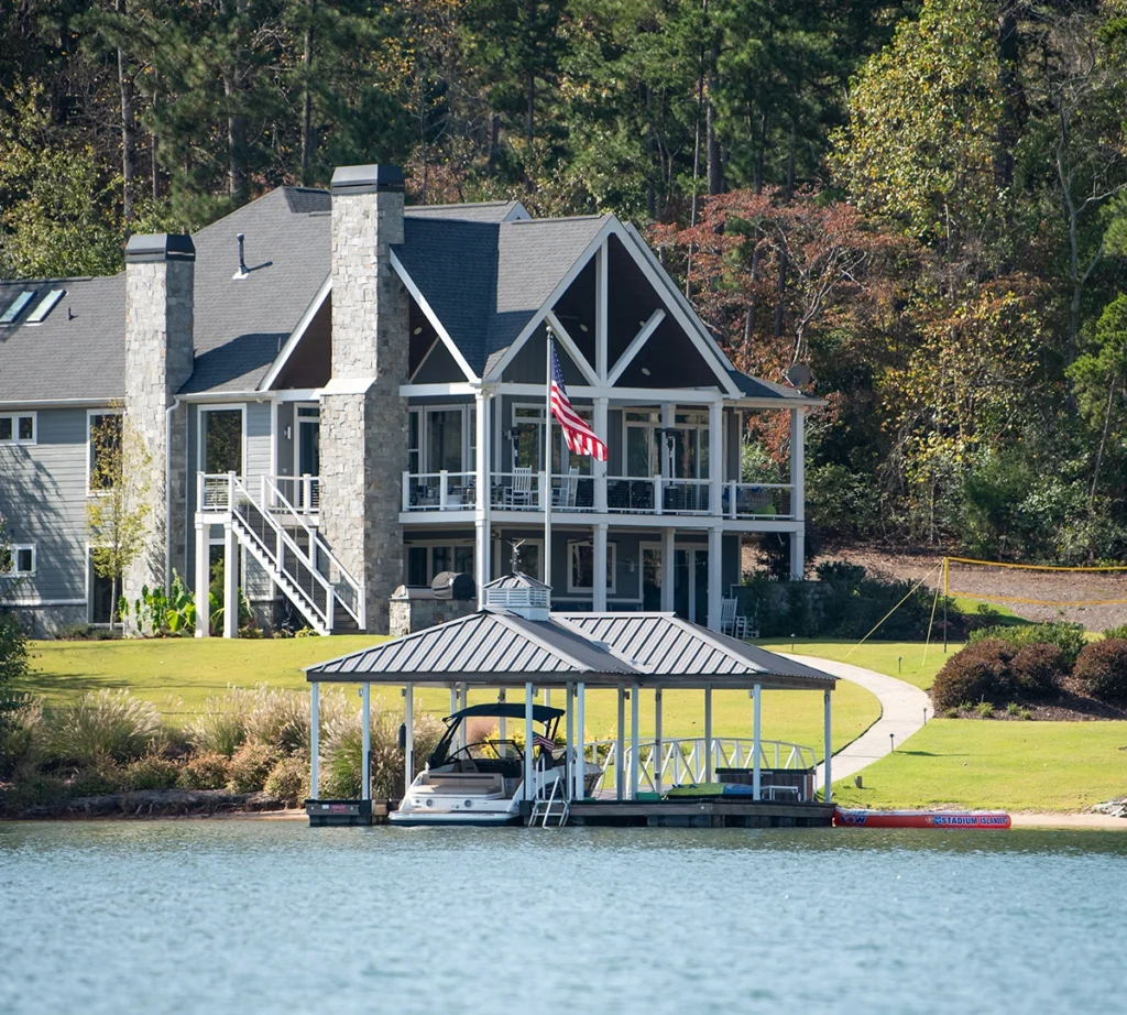 Protect your lakefront property with Kroeger Marine's premium custom dock repair services in South Carolina and Georgia